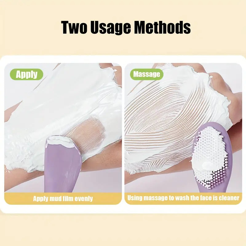 Pack oF 3 Silicone Face Mask Applicator 2-in-1