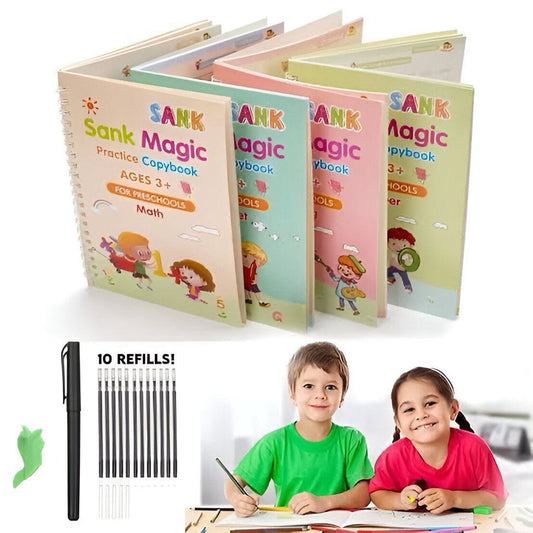 SANK Montessori Magic Writing Book Set