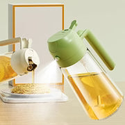 2 in 1 glass oil sprayer and dispenser