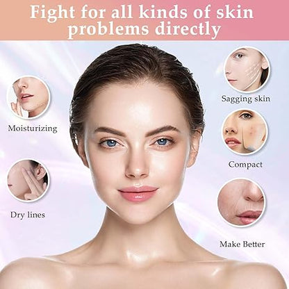 Red-Light-Therapy-for-Face and Neck Massager