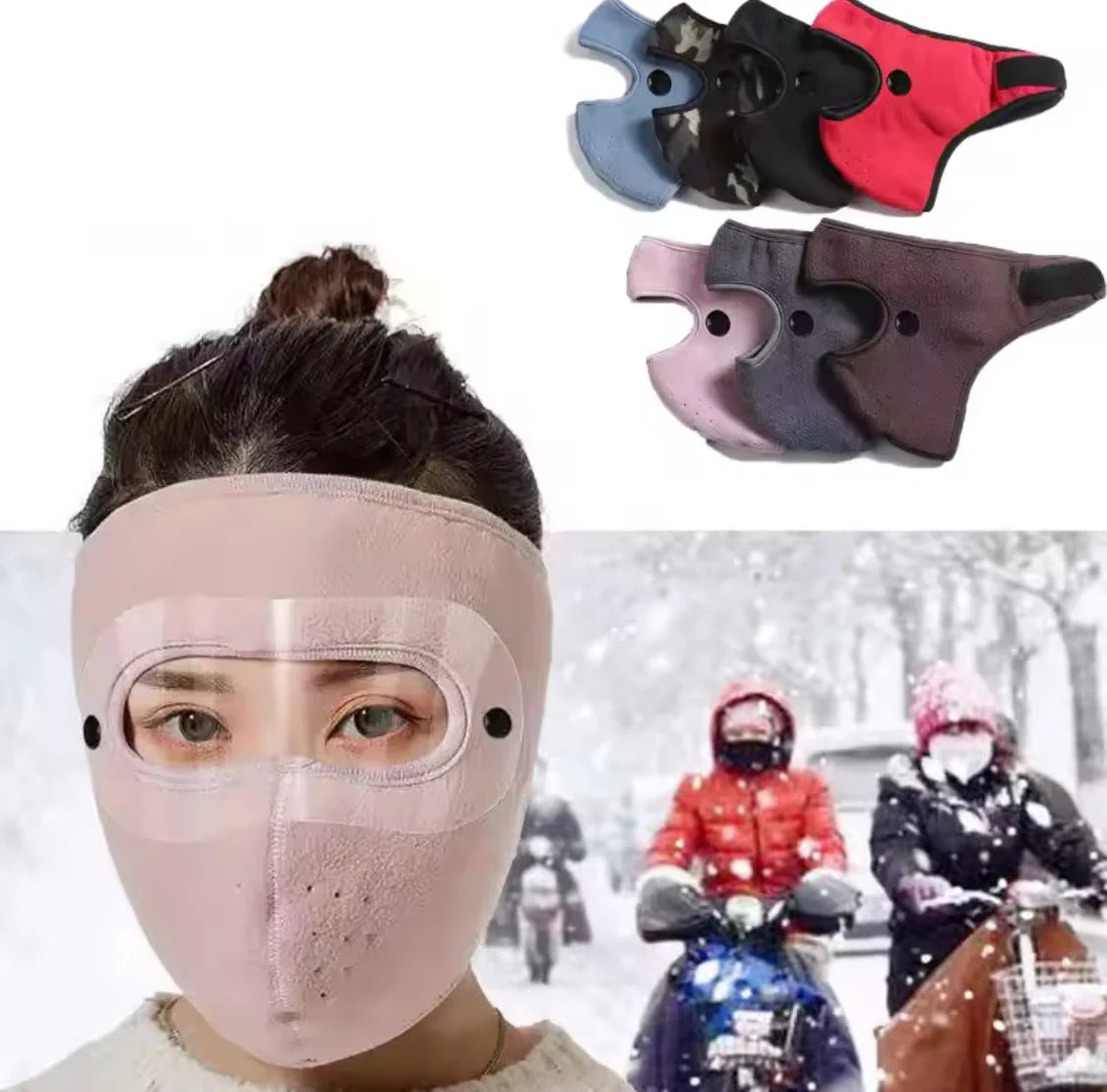 Windproof Anti Dust Full Face Mask
