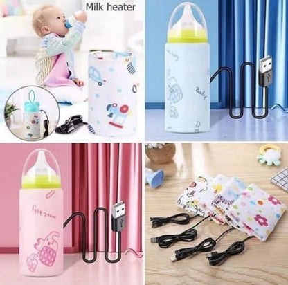 Baby Bottle Warmer USB Travel Heater Bag For Toddlers