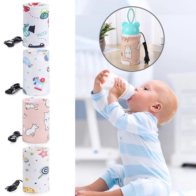 Baby Bottle Warmer USB Travel Heater Bag For Toddlers
