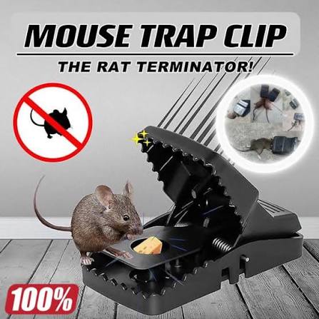 SnapFit Mouse Trap – High-Impact Catcher Strong Teeth