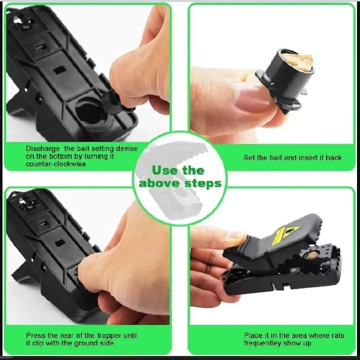 SnapFit Mouse Trap – High-Impact Catcher Strong Teeth