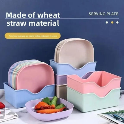 10Pcs Mini Snack Plates with Stand