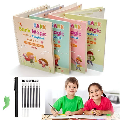 SANK Montessori Magic Writing Book Set