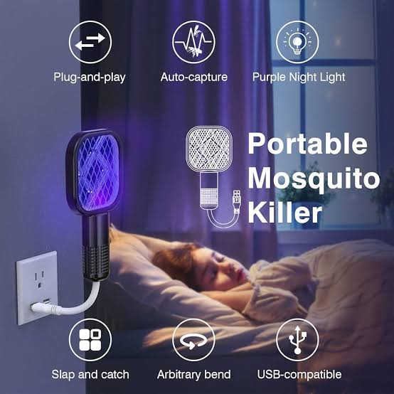 Mini Mosquito Racket with Box