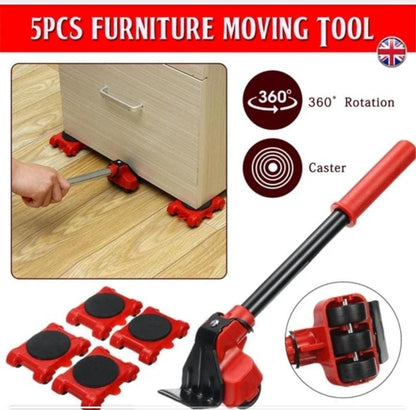 Heavy-Duty Furniture Lifter & Mover Tool Set