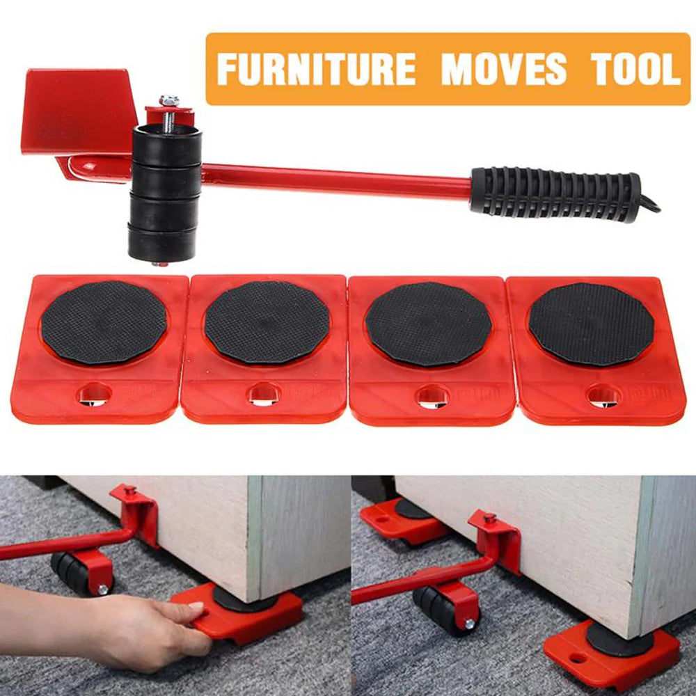 Heavy-Duty Furniture Lifter & Mover Tool Set