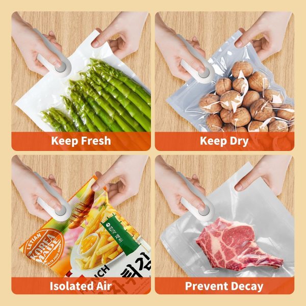 Portable Food Bag Sealer and Cutter