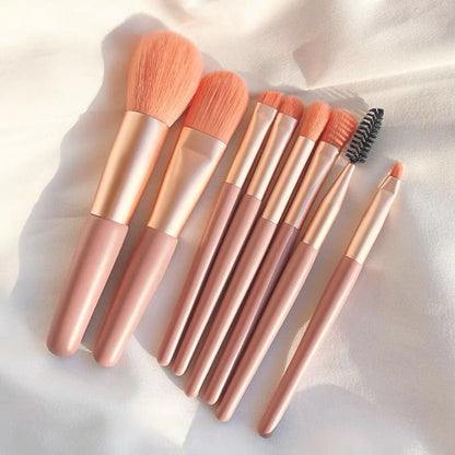 8pcs Mini Makeup Brushes Set