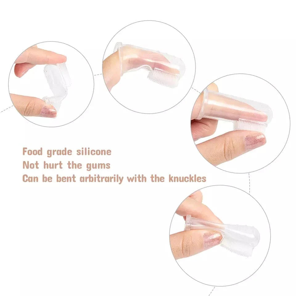 Pack of 3 Baby Finger Brush