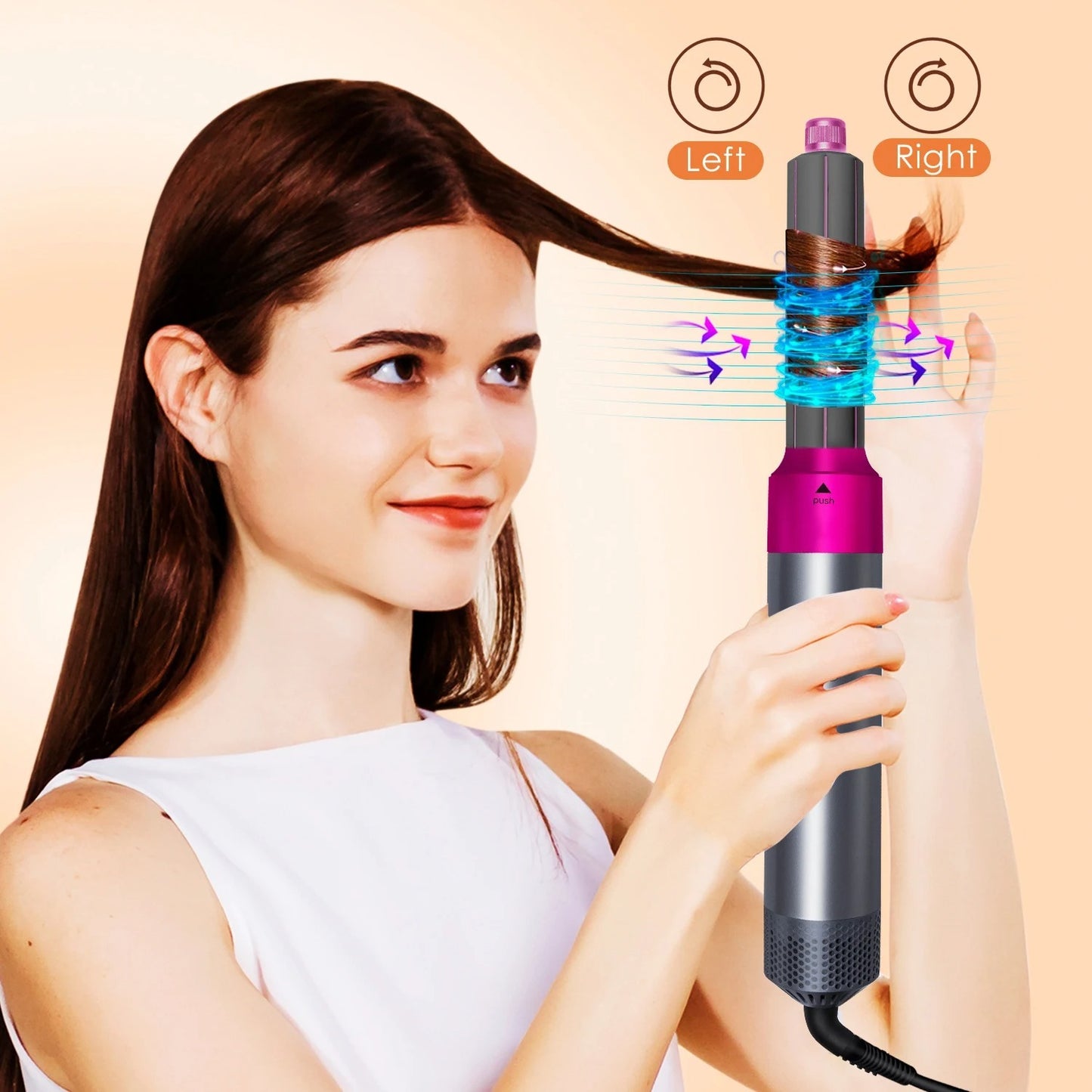 5 in 1 Hair Straightener Brush and dryer
