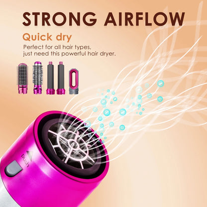 5 in 1 Hair Straightener Brush and dryer